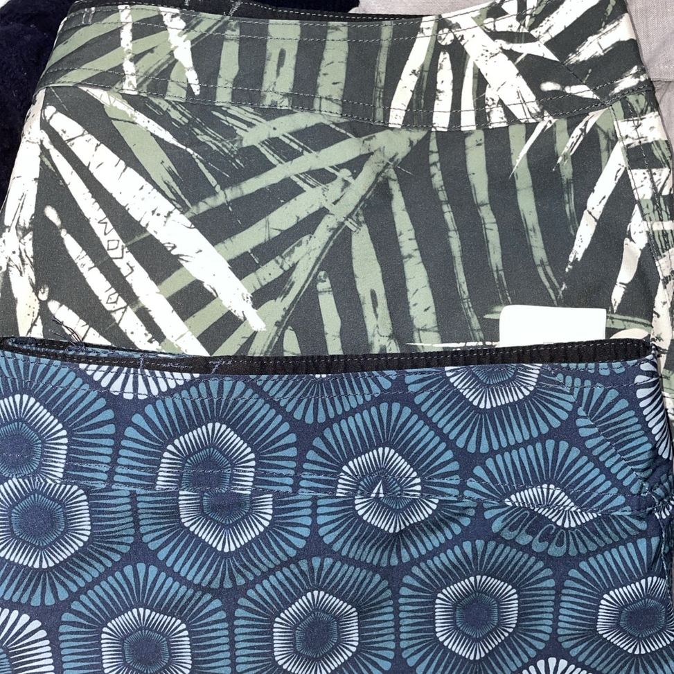Volcom Board Surf Shorts Swim Trunks Men's Size 40 Tropical Bundle Of 2