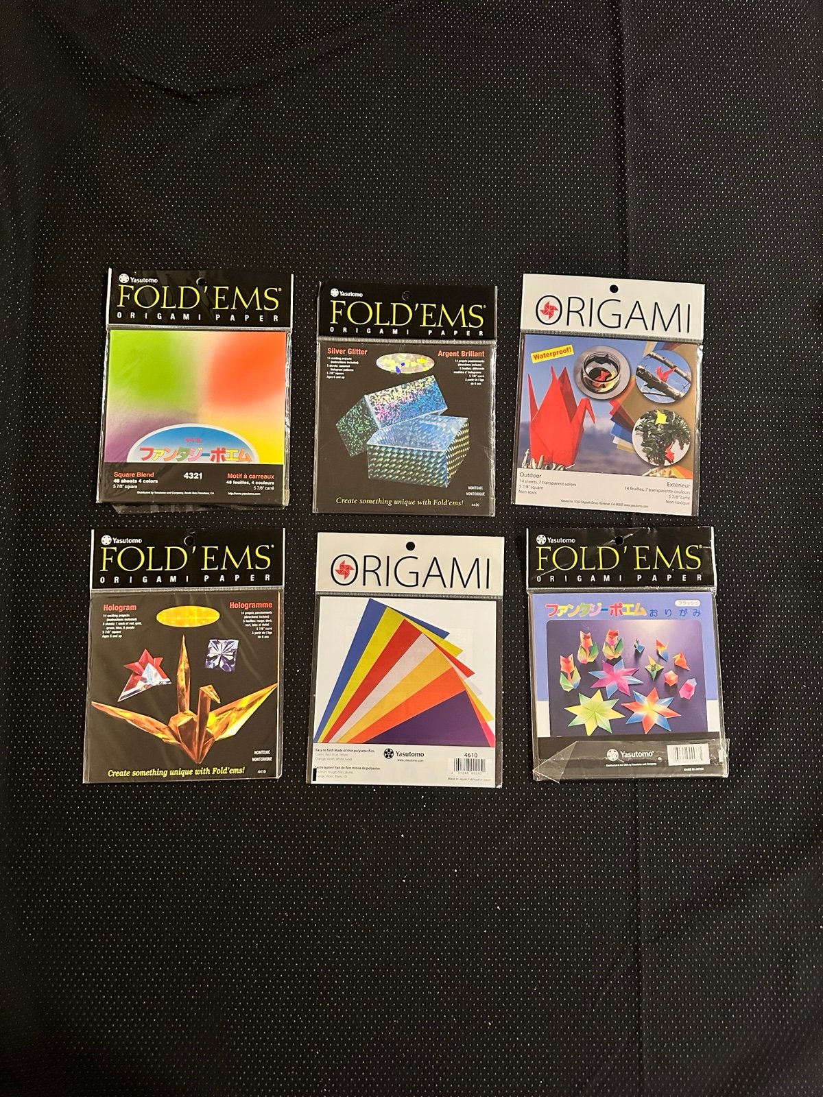 Origami Paper Huge Lot 6 packs