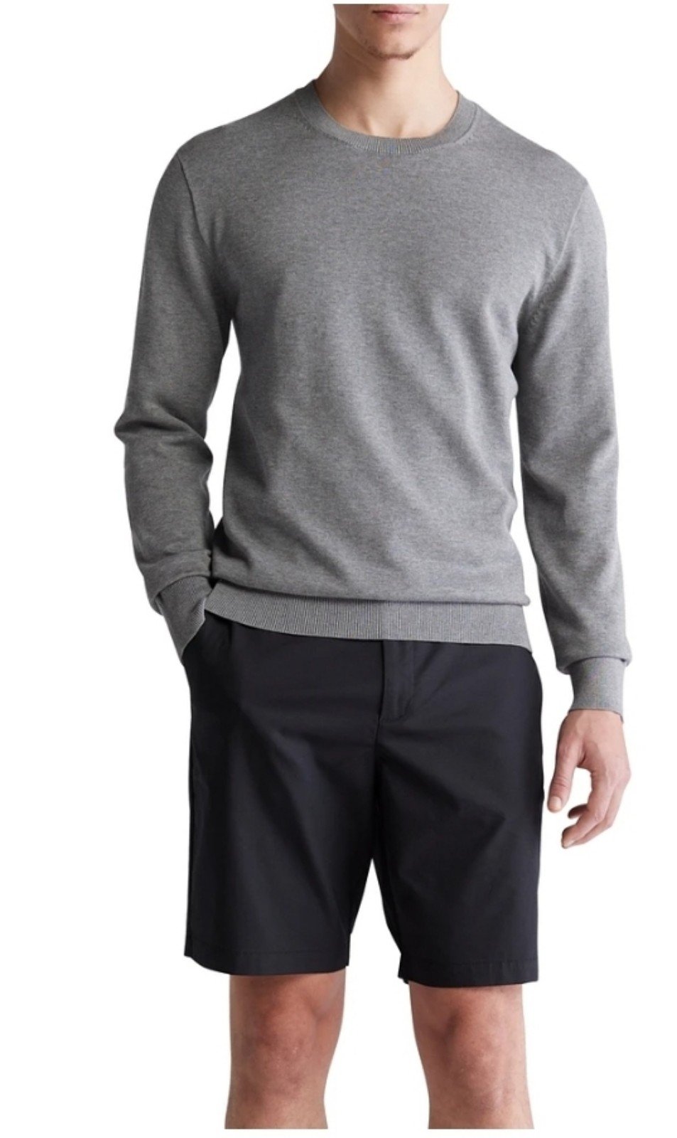 79 Calvin Klein Mens Refined Slim Fit 9 Short