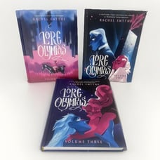 Lore Olympus Rachel Smythe Volumes 1-2-3 Hardcover Books