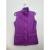 PETER MILLAR Women’s Vintage Quilted Full Zip Vest in Purple S Golf Quiet Luxe