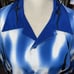 VINTAGE DRAGONFLY Men's Shirt Square Hem Blue/Black FLAME” Pattern MEN’S M