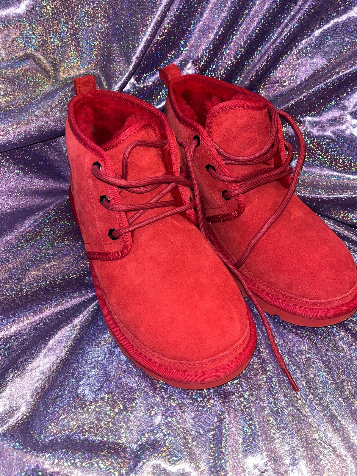 Mens Red UGG Neumel Chulkka boot
