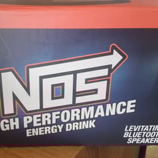 NOS levitating Bluetooth speakers
