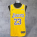 Nike LeBron James Lakers Jersey #23 Wish Swingman Yellow NBA Men's