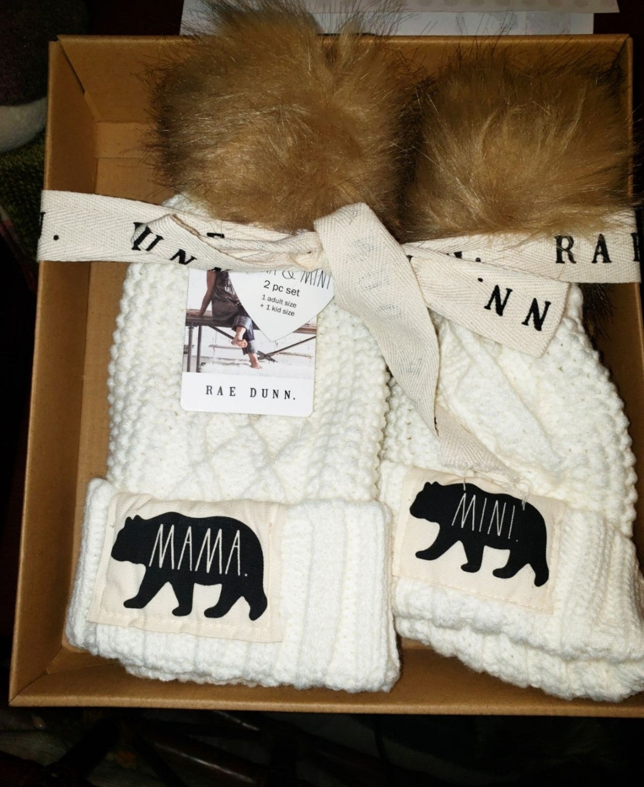 credit guarantee Rae set hat Mini and Mama Dunn Women credit guarantee Rae set hat Mini and Mama Dunn Women