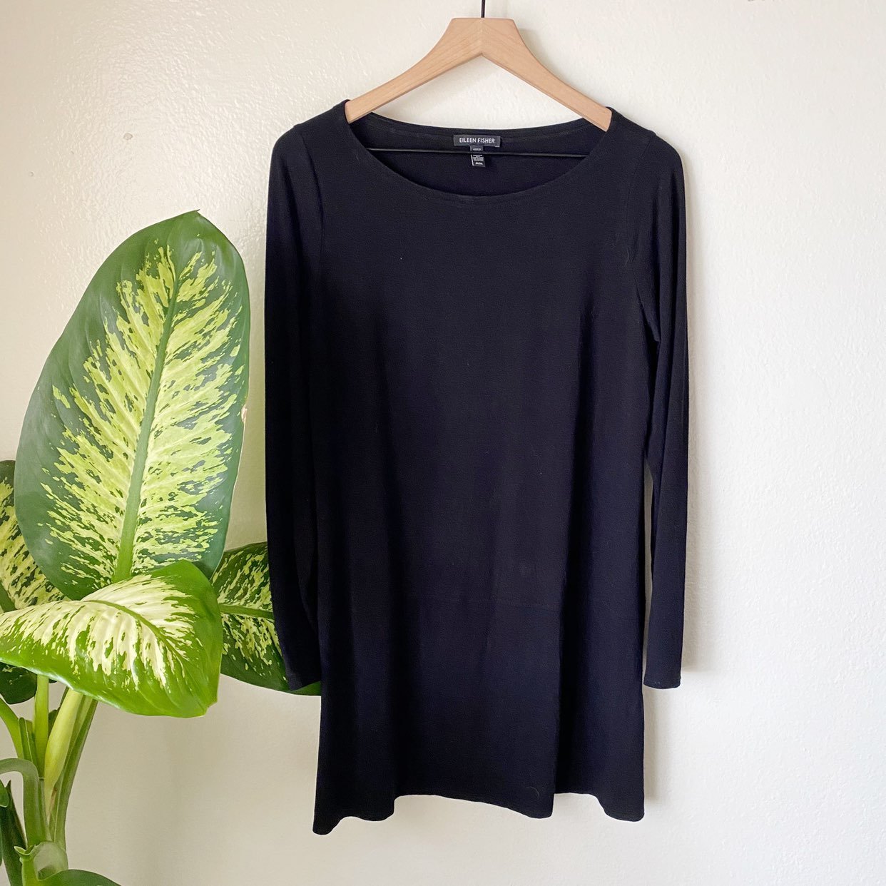 Eileen Fisher Jersey Side Slit Tunic