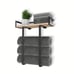 1pc Towel Racks For Bathroom Wall Mounted, With Wooden Shelf -bkg9