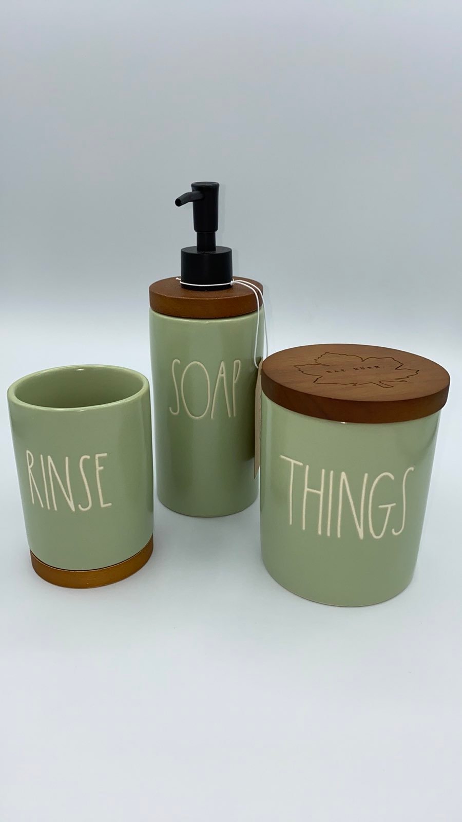 Rae Dunn Bathroom Set