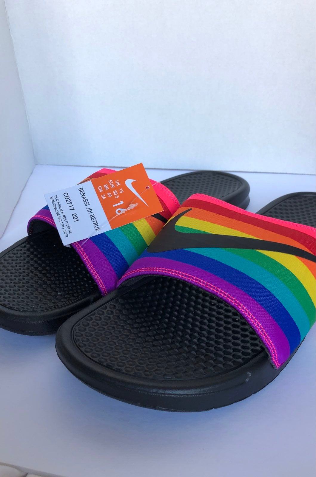 NIKE BENASSI JDI BE TRUE SLIDES MENS 16