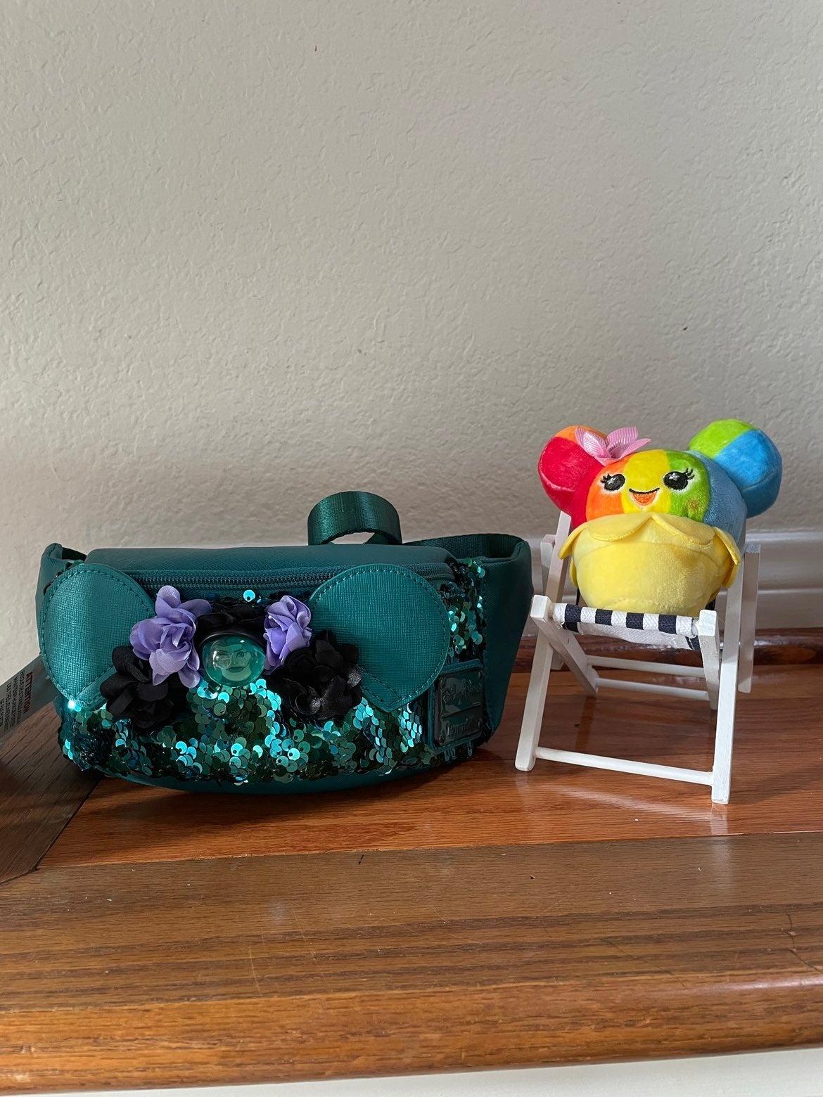 MMA Haunted Mansion Loungefly Fanny Pack NWT Disney