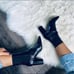 Laila boots size 35 / 5 leather Donald Pliner