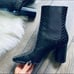 Laila boots size 35 / 5 leather Donald Pliner