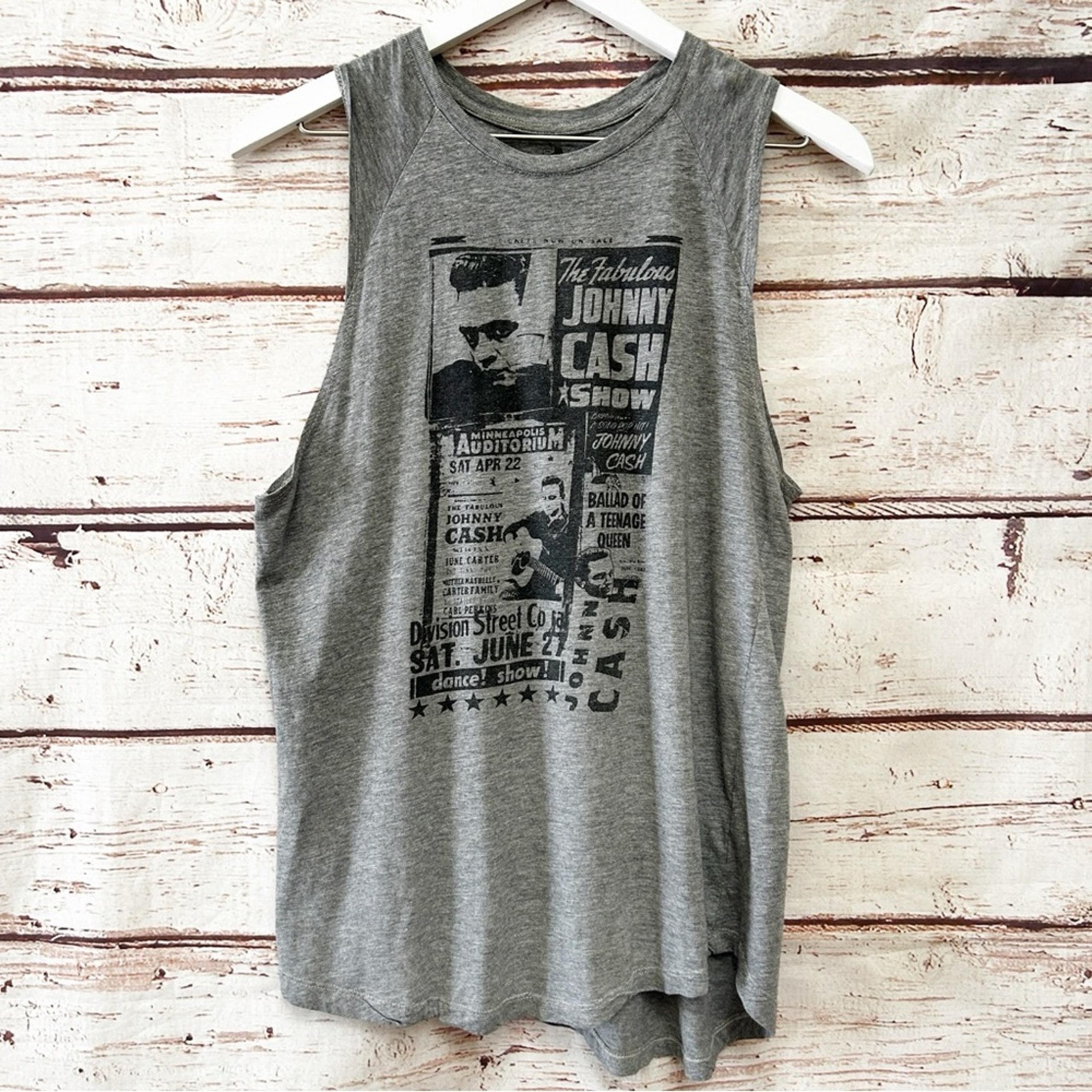 ZION ROOTSWEAR Johnny Cash Tank Sz S
