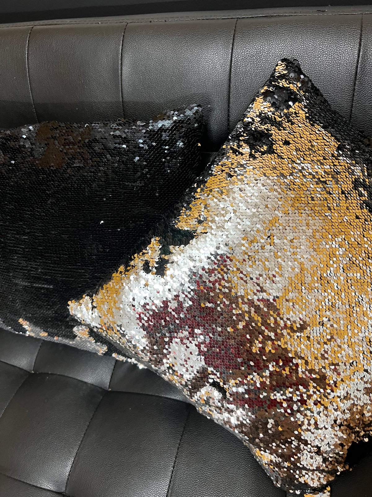 Sequin Pillow Set