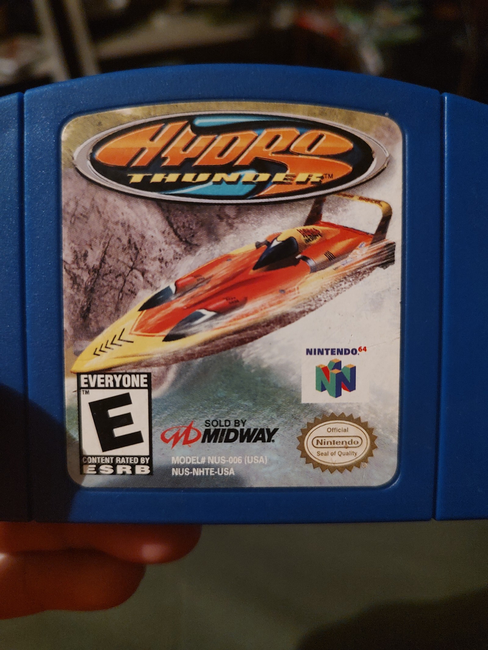 Hydro thunder N64 game