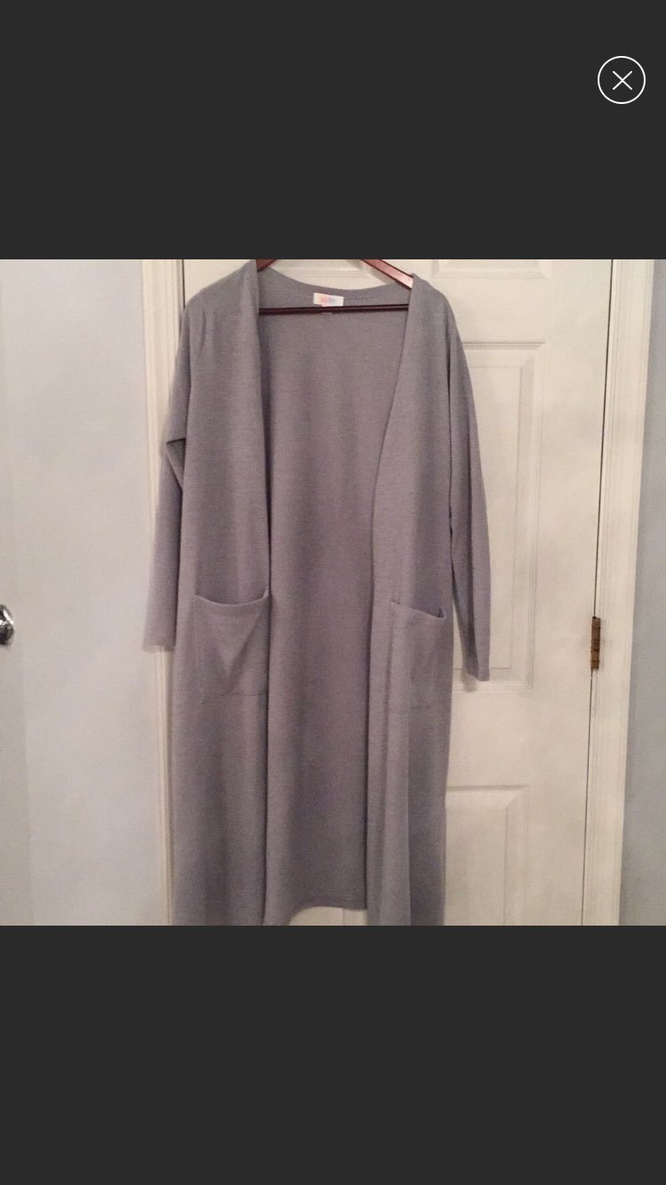 Lularoe Grey Duster Style Sweater