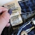 Y2K True Religion Low Rise Capris Billy Big T White Thick Stitch Crop Jeans Blue