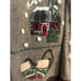 Vintagw Victoria jones zipup sweater vest Sz M winter wonderland deer wool blend