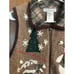 Vintagw Victoria jones zipup sweater vest Sz M winter wonderland deer wool blend