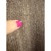 Vintagw Victoria jones zipup sweater vest Sz M winter wonderland deer wool blend