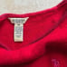 Vintage Abercrombie red rabbit hair off the shoulder long sleeve sweater.