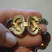 Vintage Crown Trifari Double Strand Beaded Bracelet