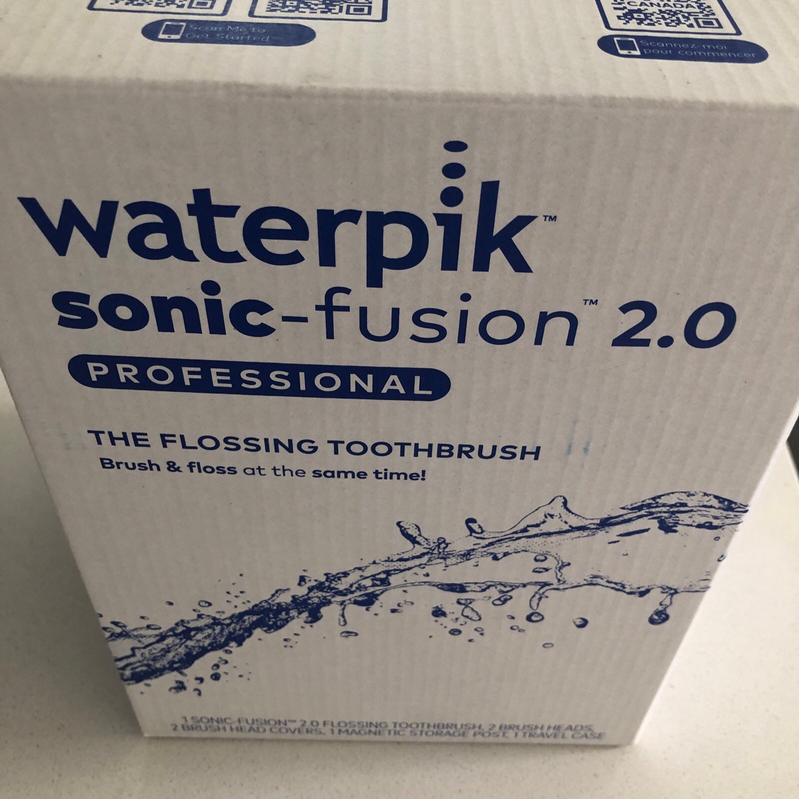 Waterpik Sonic-Fusion 2.0 Professional Electric Toothbrush Water Flosser