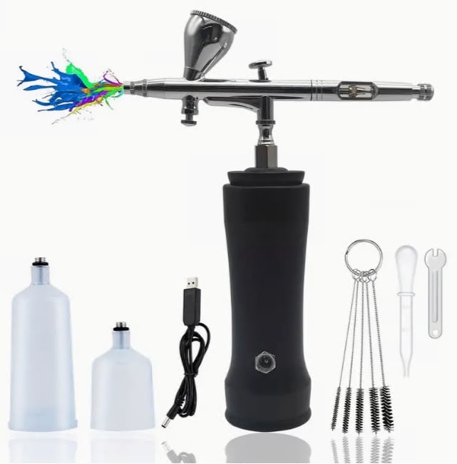 Electric Airbrush Air PuElectric Airbrush Air Pump With Automatic Start And Stop