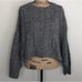 Topshop Crop Batwing Sleeve Cable Sweater