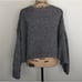 Topshop Crop Batwing Sleeve Cable Sweater