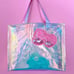 Hello Kitty 50th Anniversary Iridescent Tote Bag