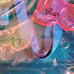 Hello Kitty 50th Anniversary Iridescent Tote Bag