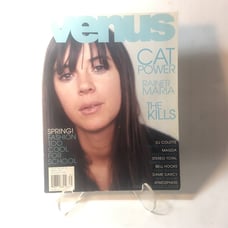 VENUS Zine Magazine Spring 2003 Cat Power Rainer Maria The Kills Bell Hooks
