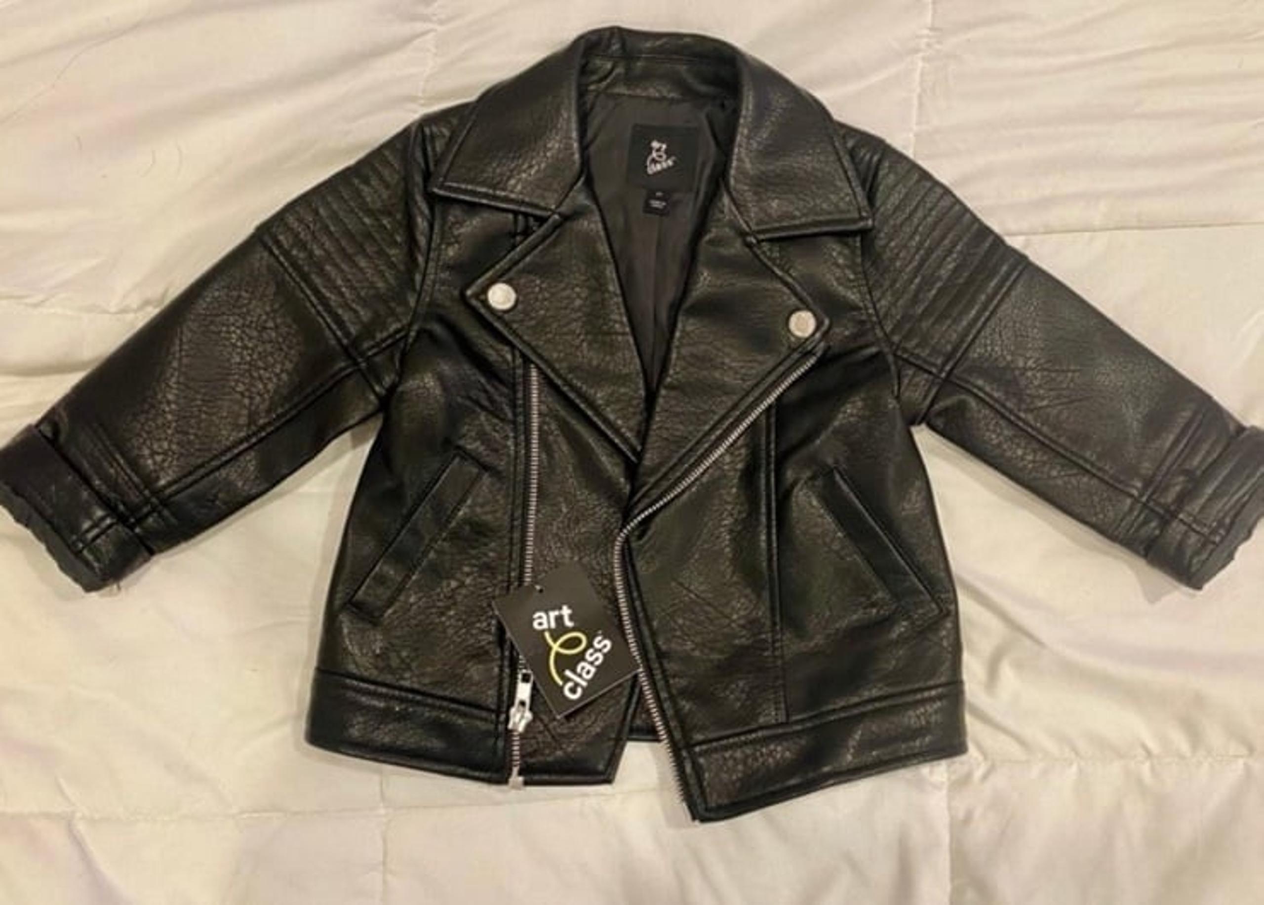 Black Moto Jacket 2T