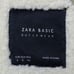 Zara Basic Sand Faux Fur Coat
