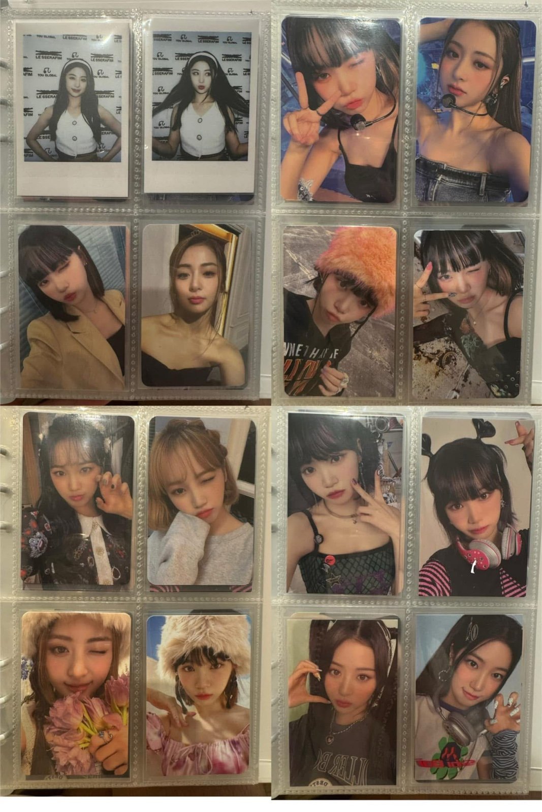 Lesserafim photocards/ 2024 season greetings set