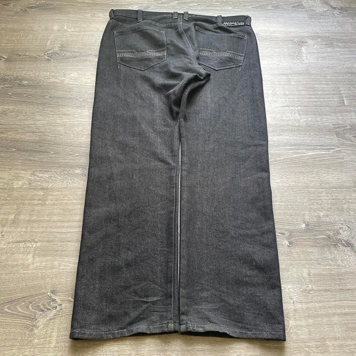 Vintage Y2K Black Grunge Sean John Baggy Wide Leg Jeans
