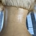Antique 1920's Lamoureux Mannequin NYC Art Deco Human Hair Signed Female Bust