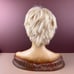 Antique 1920's Lamoureux Mannequin NYC Art Deco Human Hair Signed Female Bust