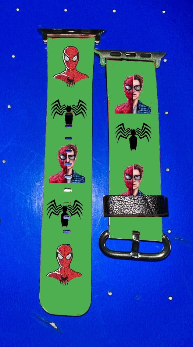 Spider-Man watchband and mask