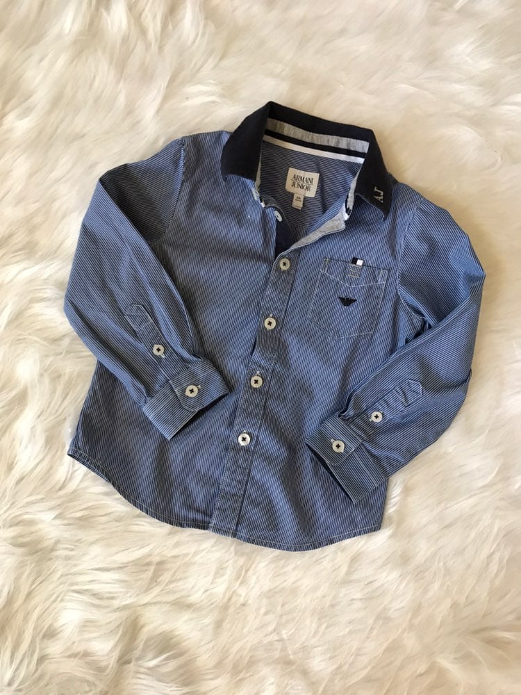 Armani Junior Button Down Shirt 2Y