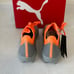 NEW PUMA Soccer Cleats Gray Orange Studded Sole Ultra 2.5 FG/AG Mens 6.5