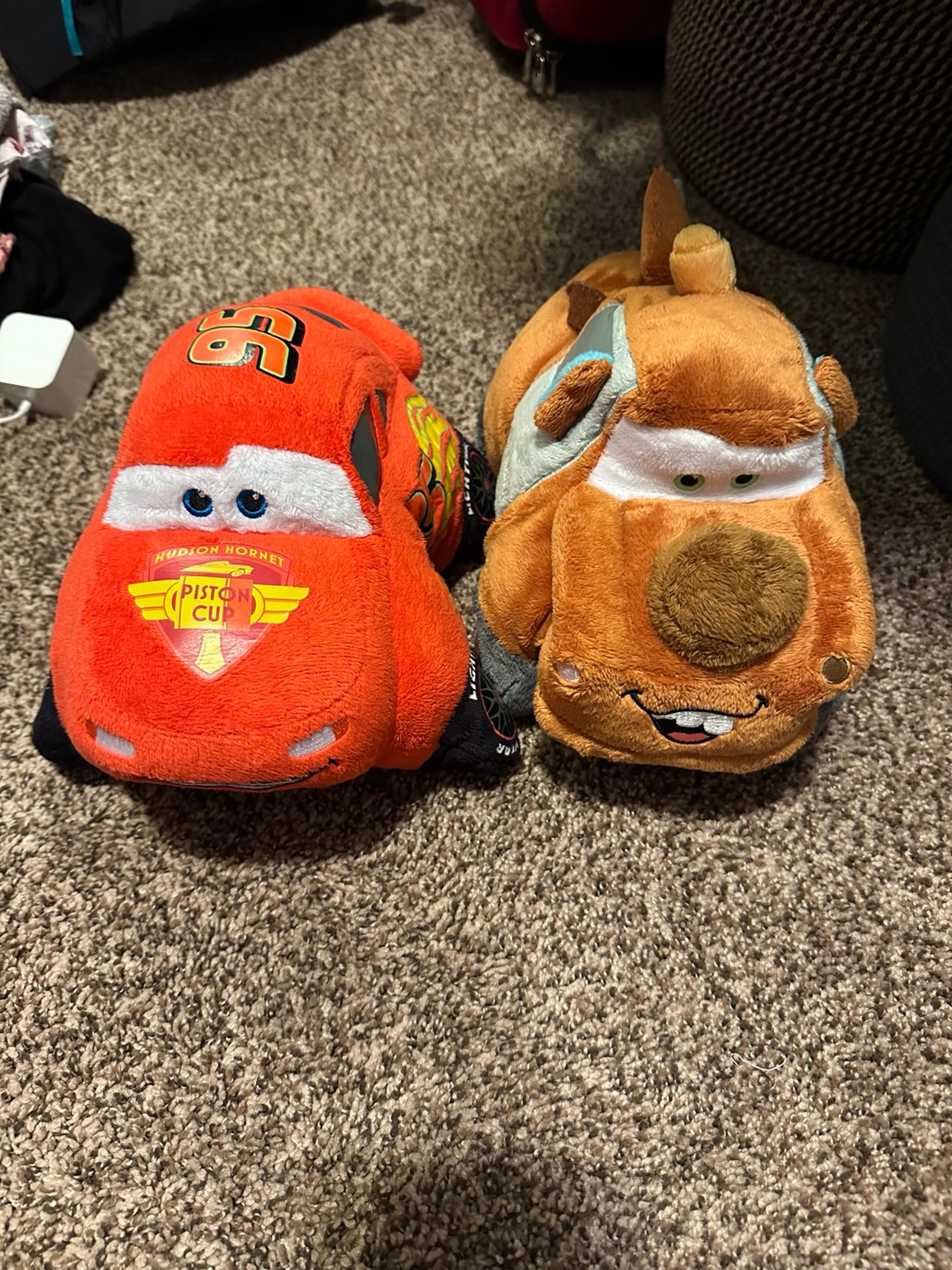 Lightening McQueen and Mater Pillowpets Peewee
