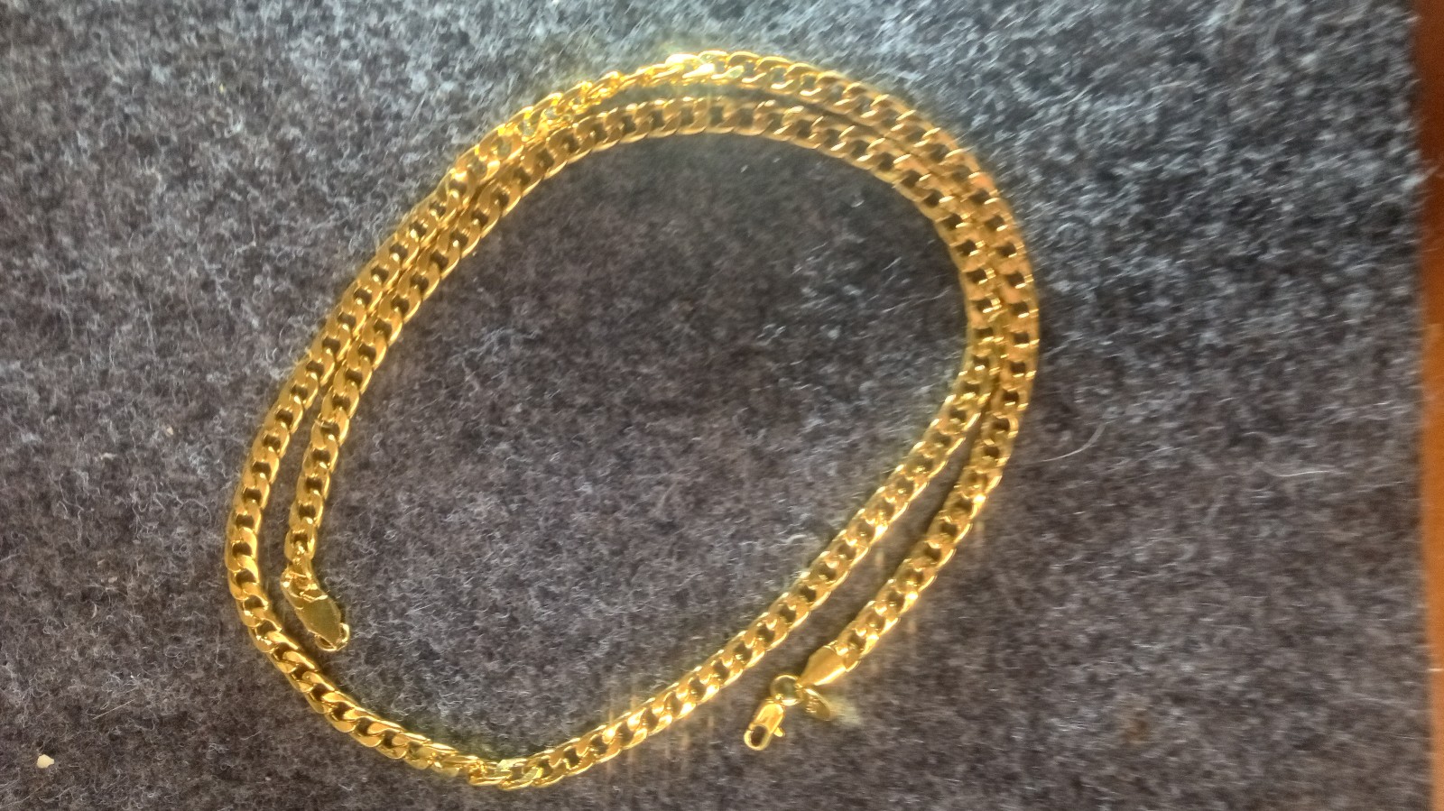 18k g/f necklace 28in