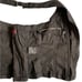 TRIPP NYC Pinstripe Halter Corset Top Size S Button Front Lace Up Back Goth Y2K