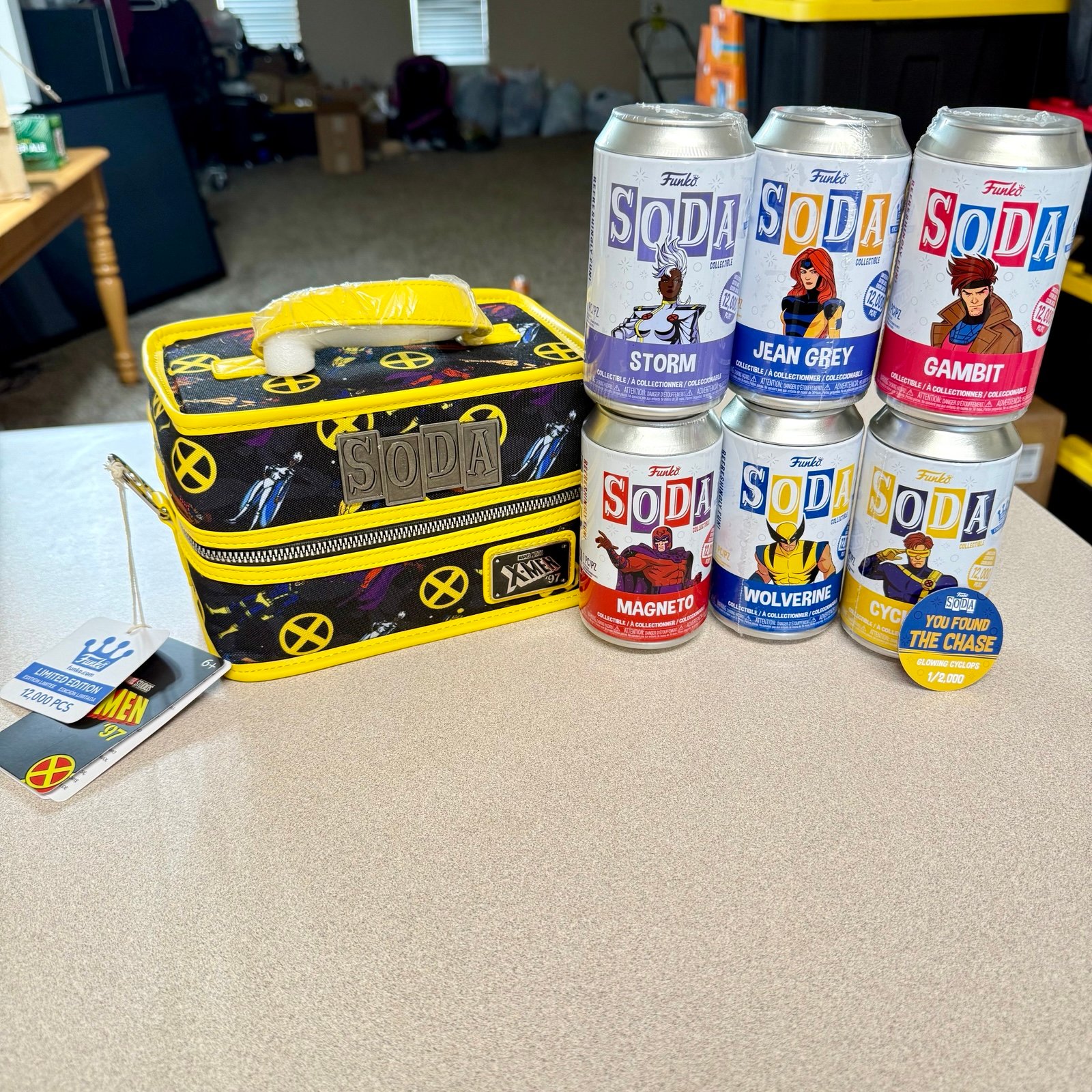 Funko X-Men ‘97 Soda Cooler 6-Pack (with Cyclops *CHASE*)