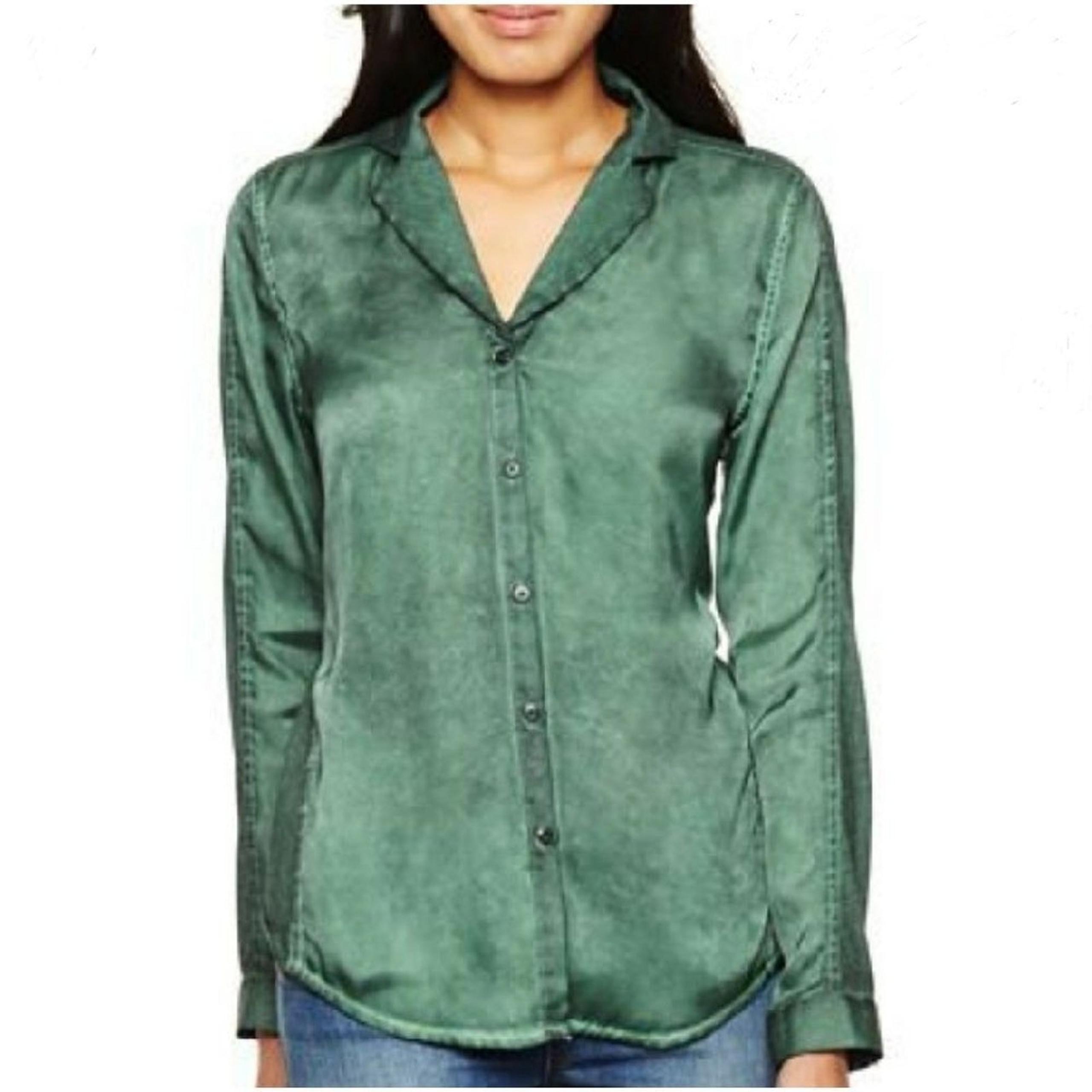 I Jeans by Buffalo Green Blouse L