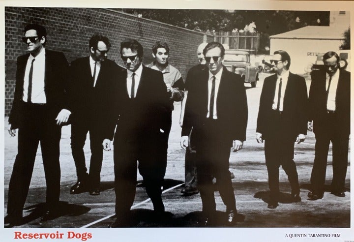 Reservoir Dogs Full Cast Poster 23 X 33