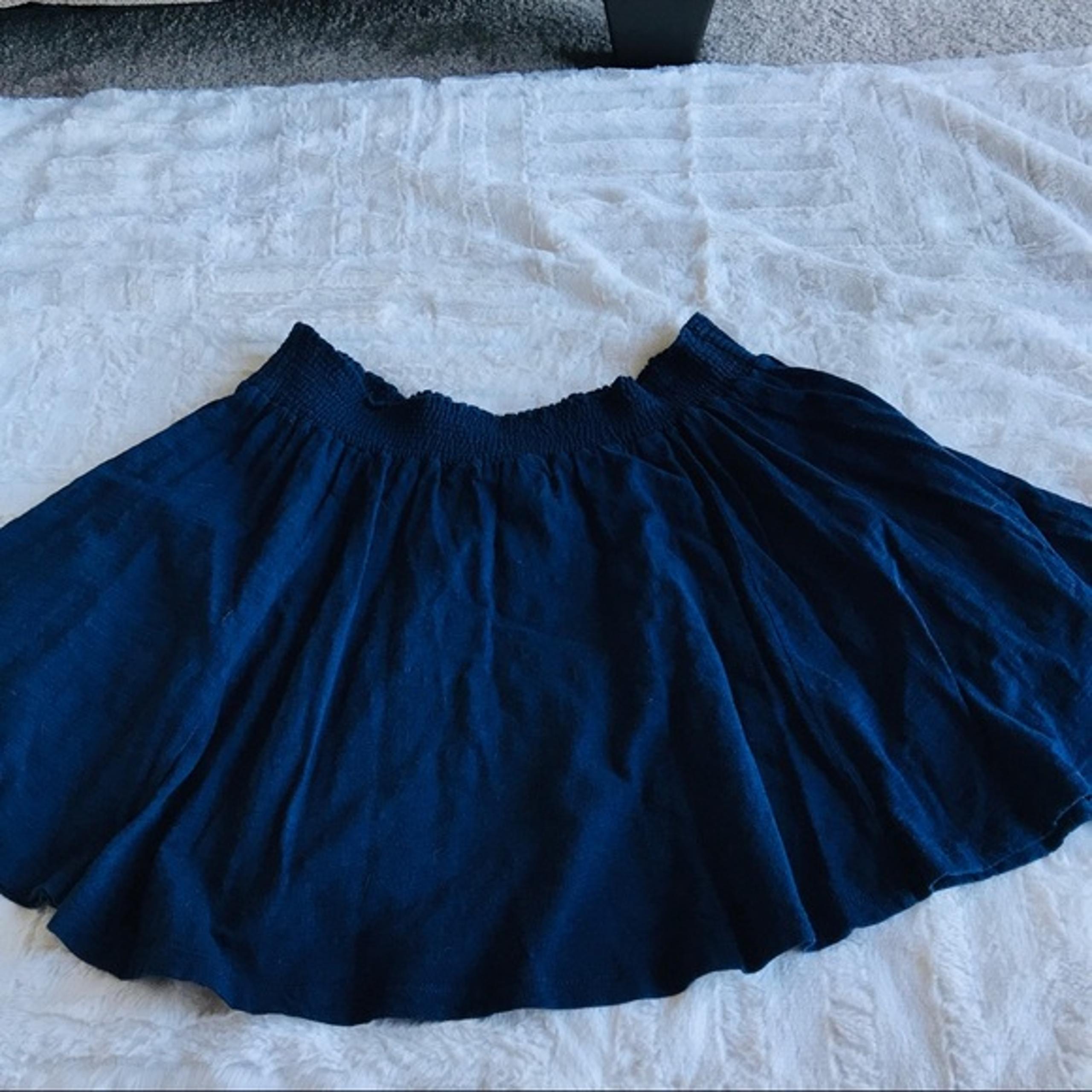 Delia*s Women's Dark Blue Full Mini Skirt Size L